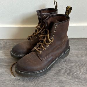 COPY - Brown Doc Martens. Hardly ever worn.